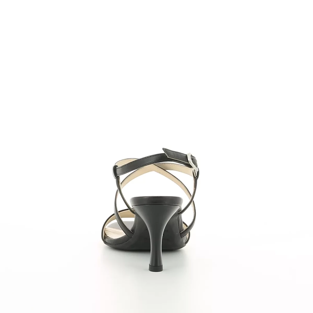 Image (3) de la chaussures Nero Giardini - Sandales et Nu-Pieds Noir en Cuir
