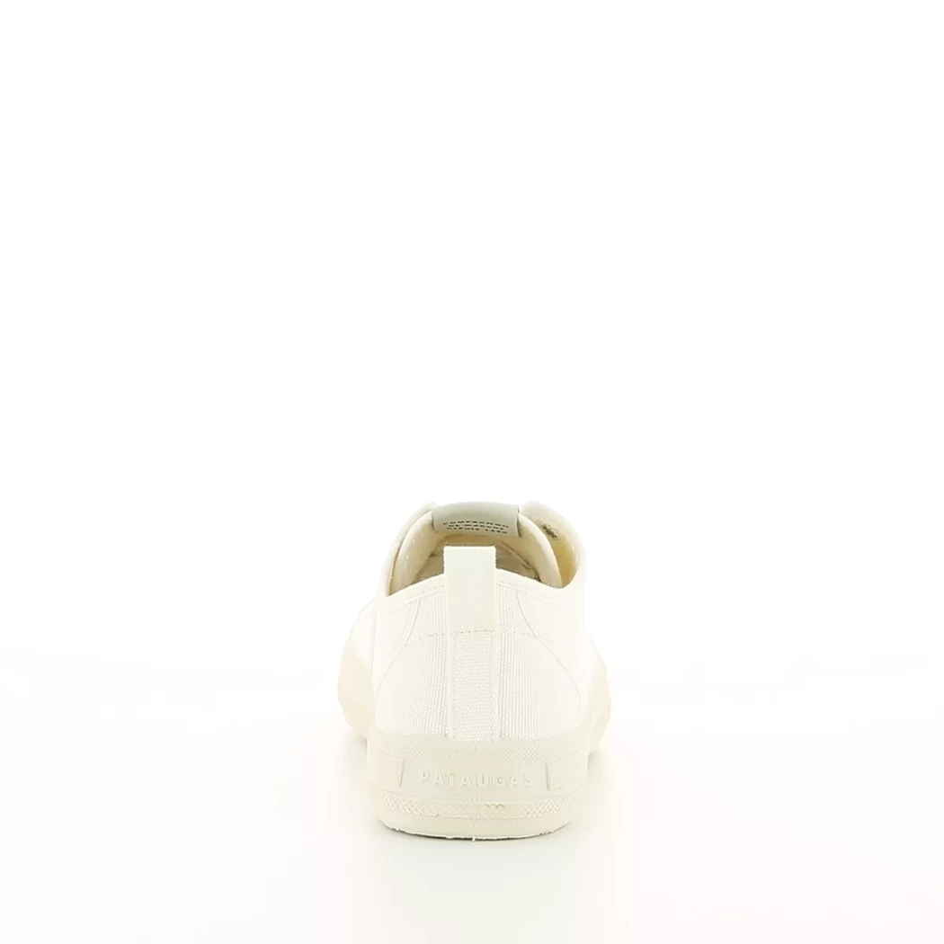 Image (3) de la chaussures Pataugas - Baskets Blanc en Textile
