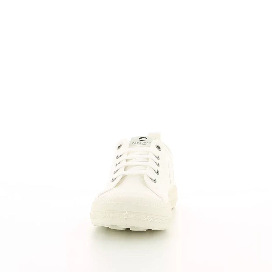 Image (5) de la chaussures Pataugas - Baskets Blanc en Textile