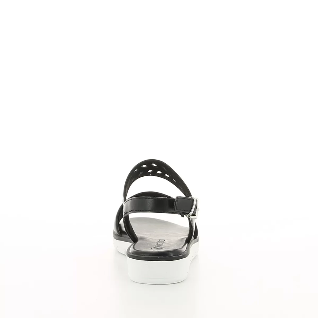 Image (3) de la chaussures Marco Tozzi - Sandales et Nu-Pieds Noir en Cuir synthétique