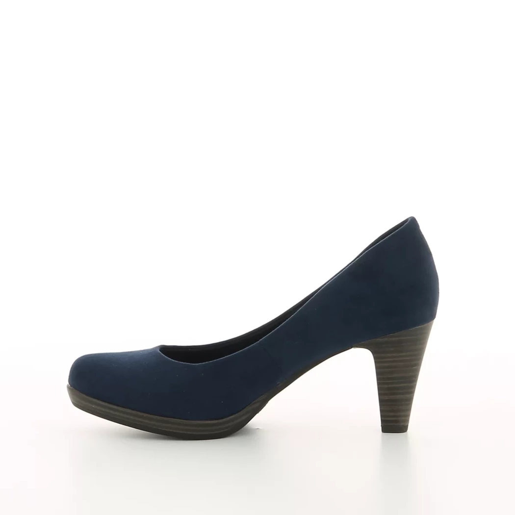 Image (4) de la chaussures Marco Tozzi - Escarpins Bleu en Cuir synthétique