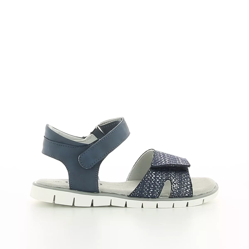 Image (2) de la chaussures Indigo - Sandales et Nu-Pieds Bleu en Cuir synthétique