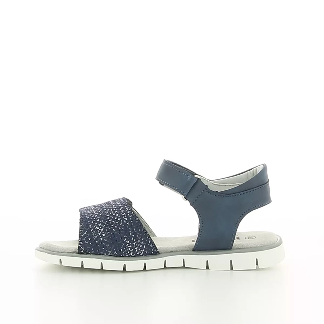 Image (4) de la chaussures Indigo - Sandales et Nu-Pieds Bleu en Cuir synthétique