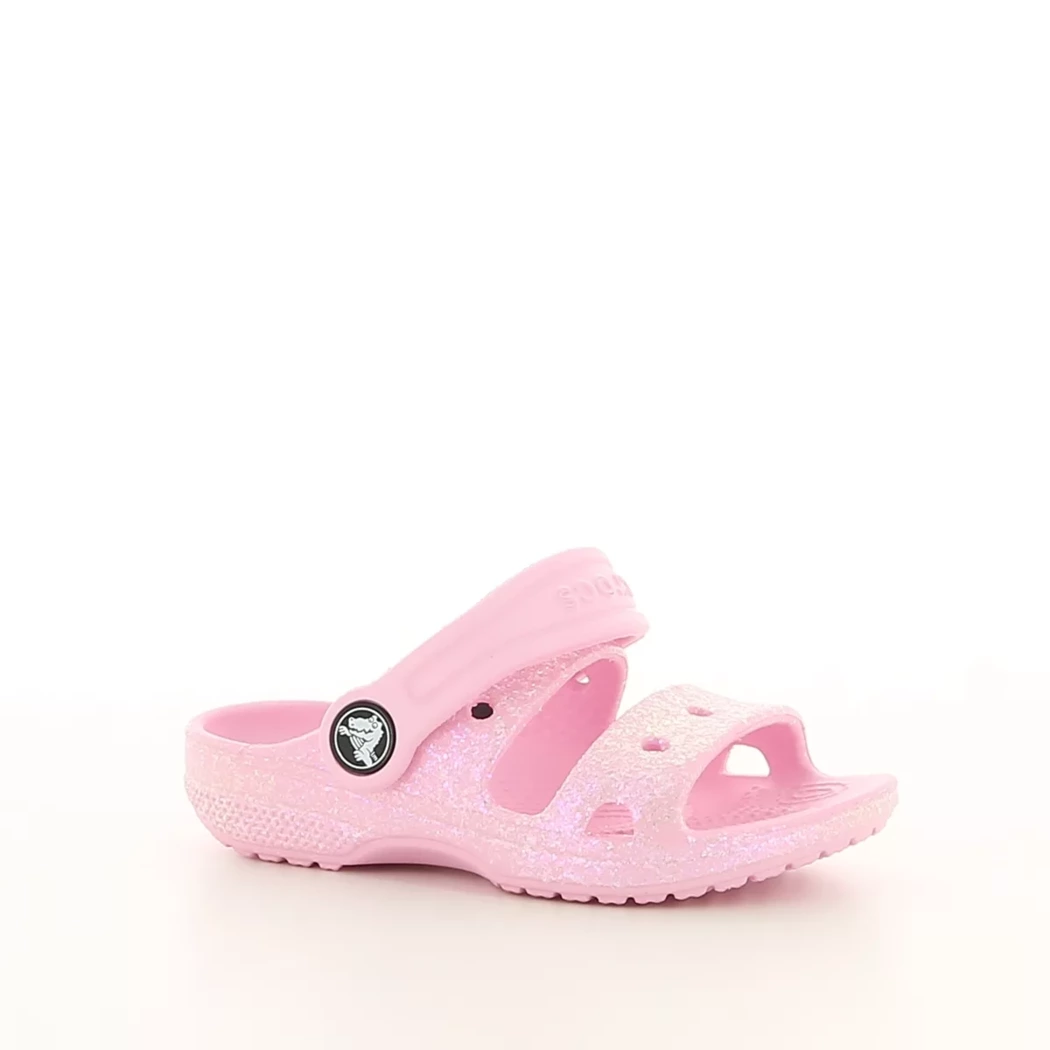 Image (1) de la chaussures Crocs - Sandales et Nu-Pieds Rose en Caoutchouc