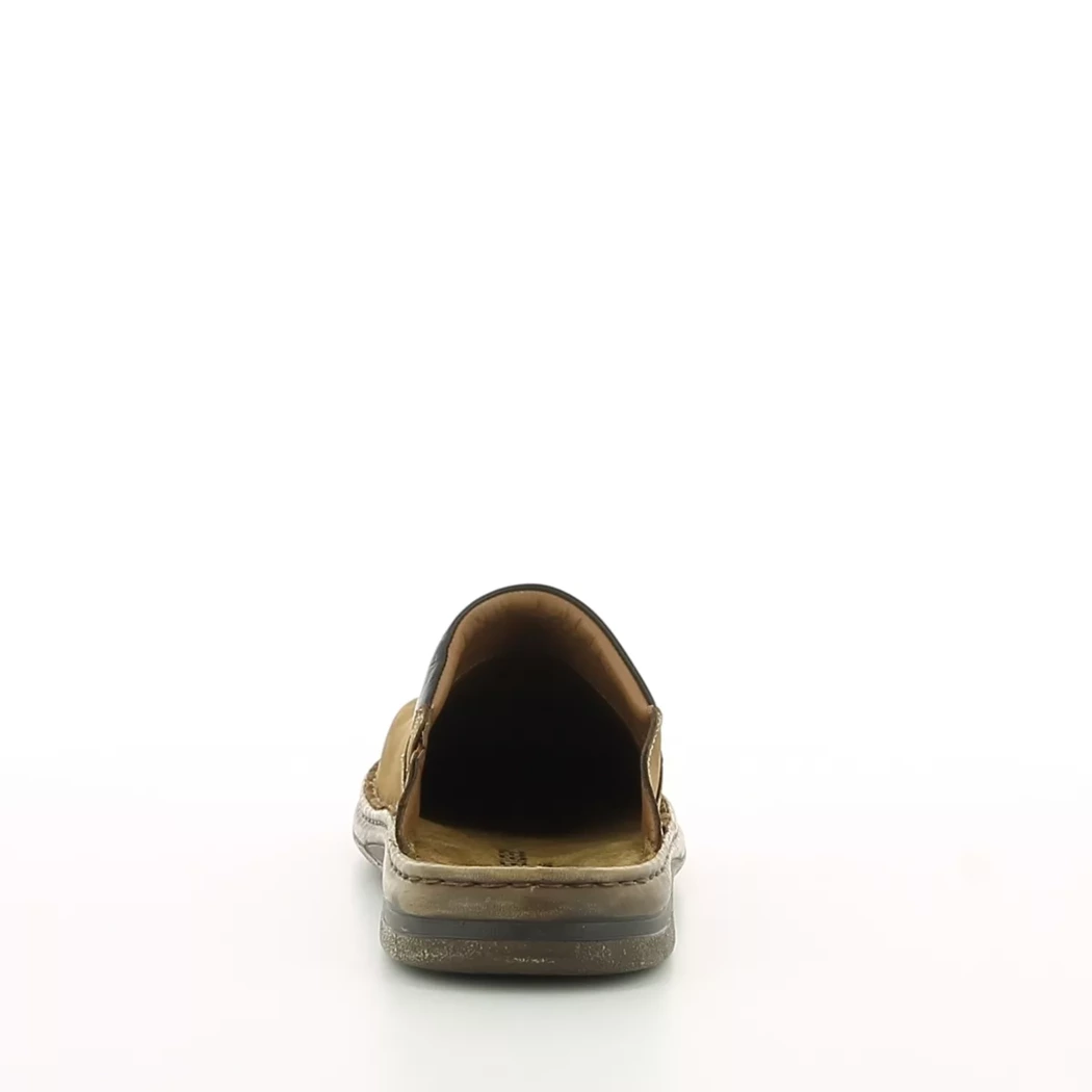 Image (3) de la chaussures Josef Seibel - Mules et Sabots Marron en Cuir nubuck