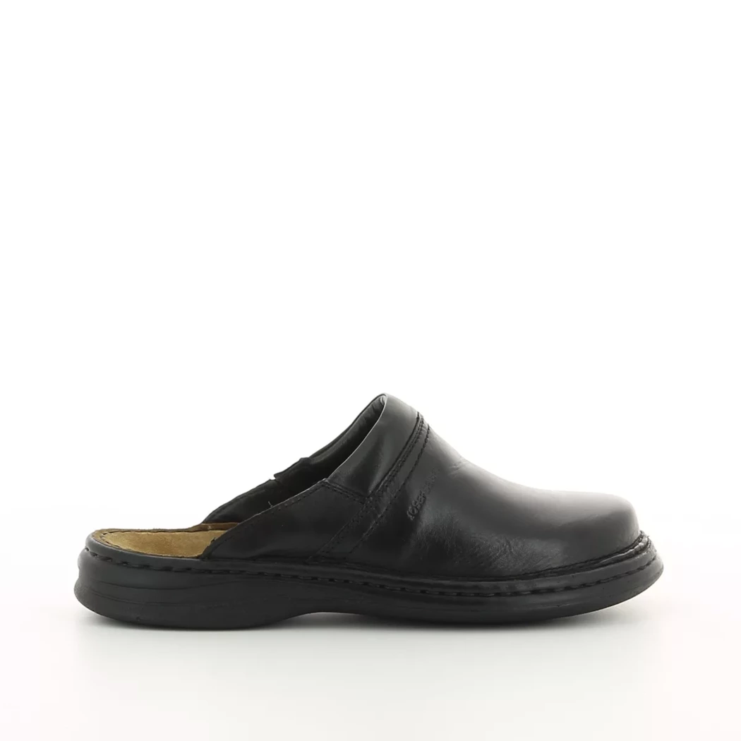 Image (2) de la chaussures Josef Seibel - Mules et Sabots Noir en Cuir