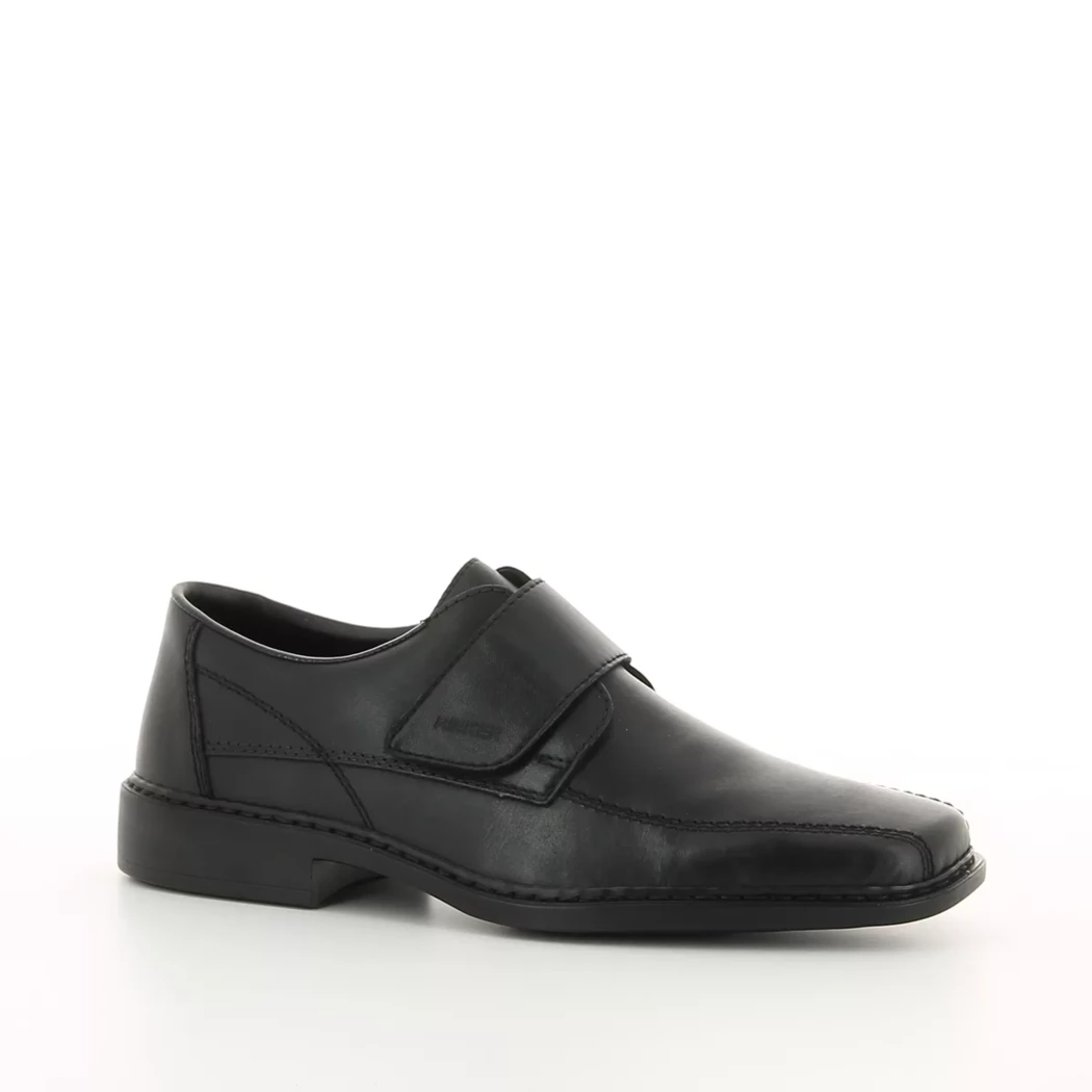 Image (1) de la chaussures Rieker - Chaussures à velcro Noir en Cuir