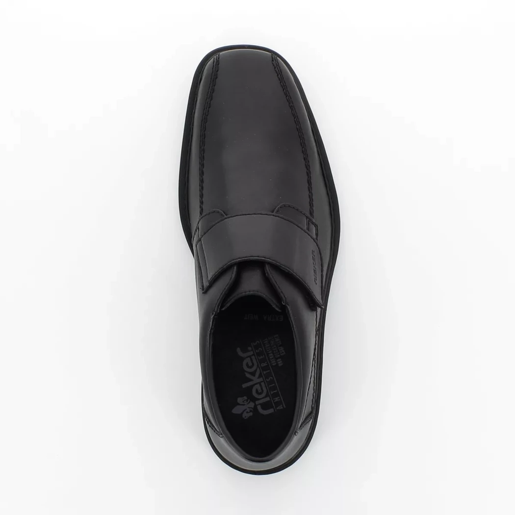 Image (6) de la chaussures Rieker - Chaussures à velcro Noir en Cuir