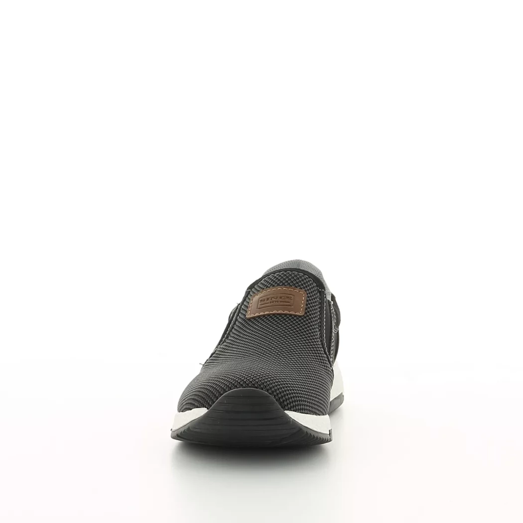 Image (5) de la chaussures Rieker - Mocassins Noir en Textile