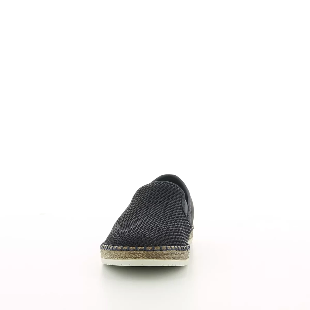 Image (5) de la chaussures Rieker - Mocassins Bleu en Textile