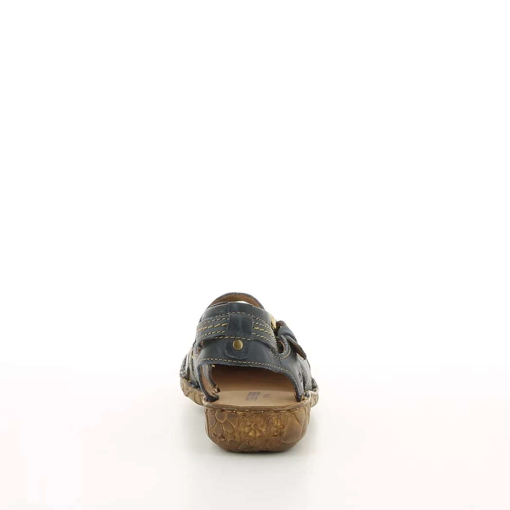Image (3) de la chaussures Josef Seibel - Escarpins Bleu en Cuir
