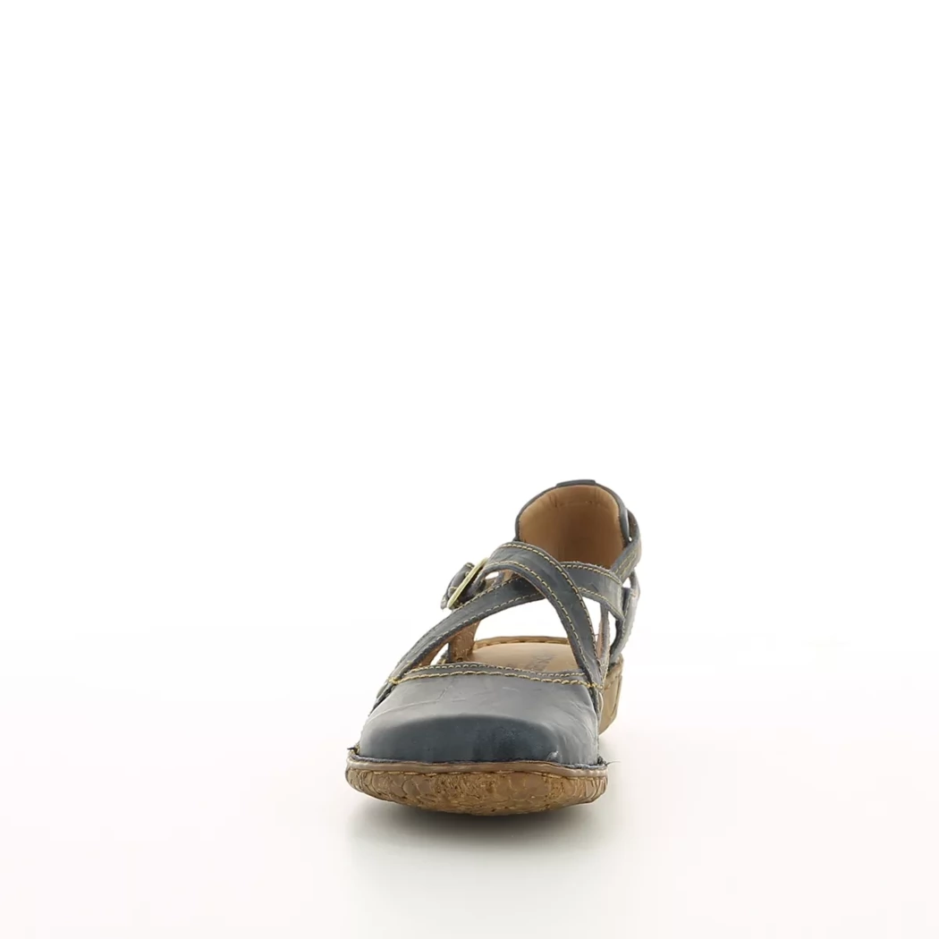Image (5) de la chaussures Josef Seibel - Escarpins Bleu en Cuir