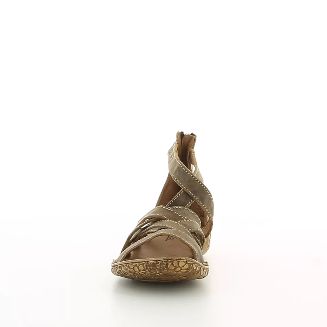 Image (5) de la chaussures Josef Seibel - Sandales et Nu-Pieds Marron en Cuir
