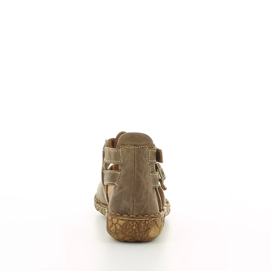 Image (3) de la chaussures Josef Seibel - Sandales et Nu-Pieds Marron en Cuir