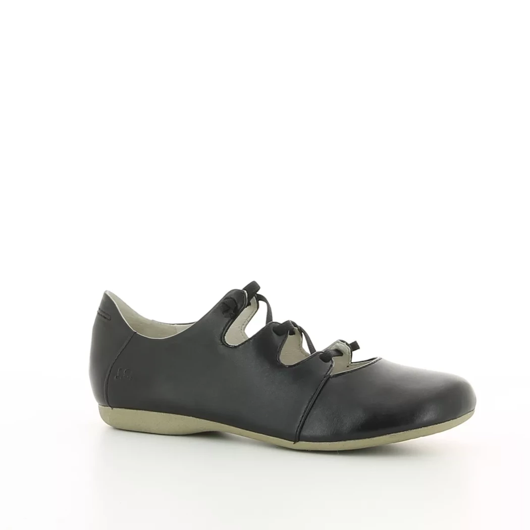 Image (1) de la chaussures Josef Seibel - Ballerines Noir en Cuir