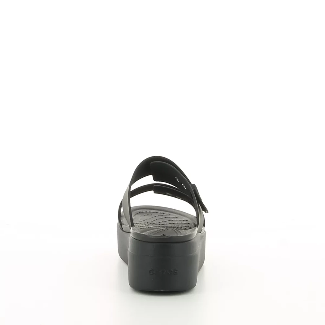 Image (3) de la chaussures Crocs - Mules et Sabots Noir en Caoutchouc
