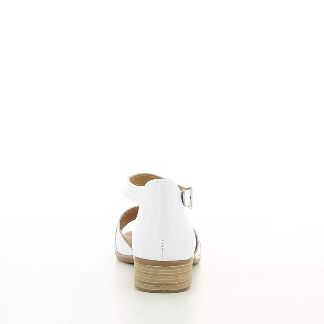 Image (3) de la chaussures Drakart - Sandales et Nu-Pieds Blanc en Cuir
