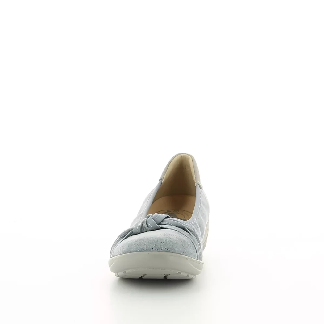 Image (5) de la chaussures G Comfort - Ballerines Bleu en Cuir nubuck