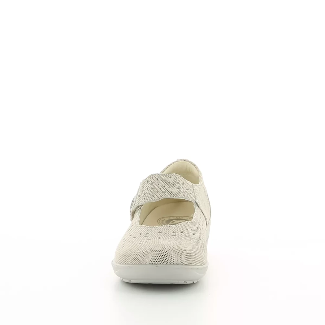 Image (5) de la chaussures G Comfort - Ballerines Taupe en Cuir nubuck