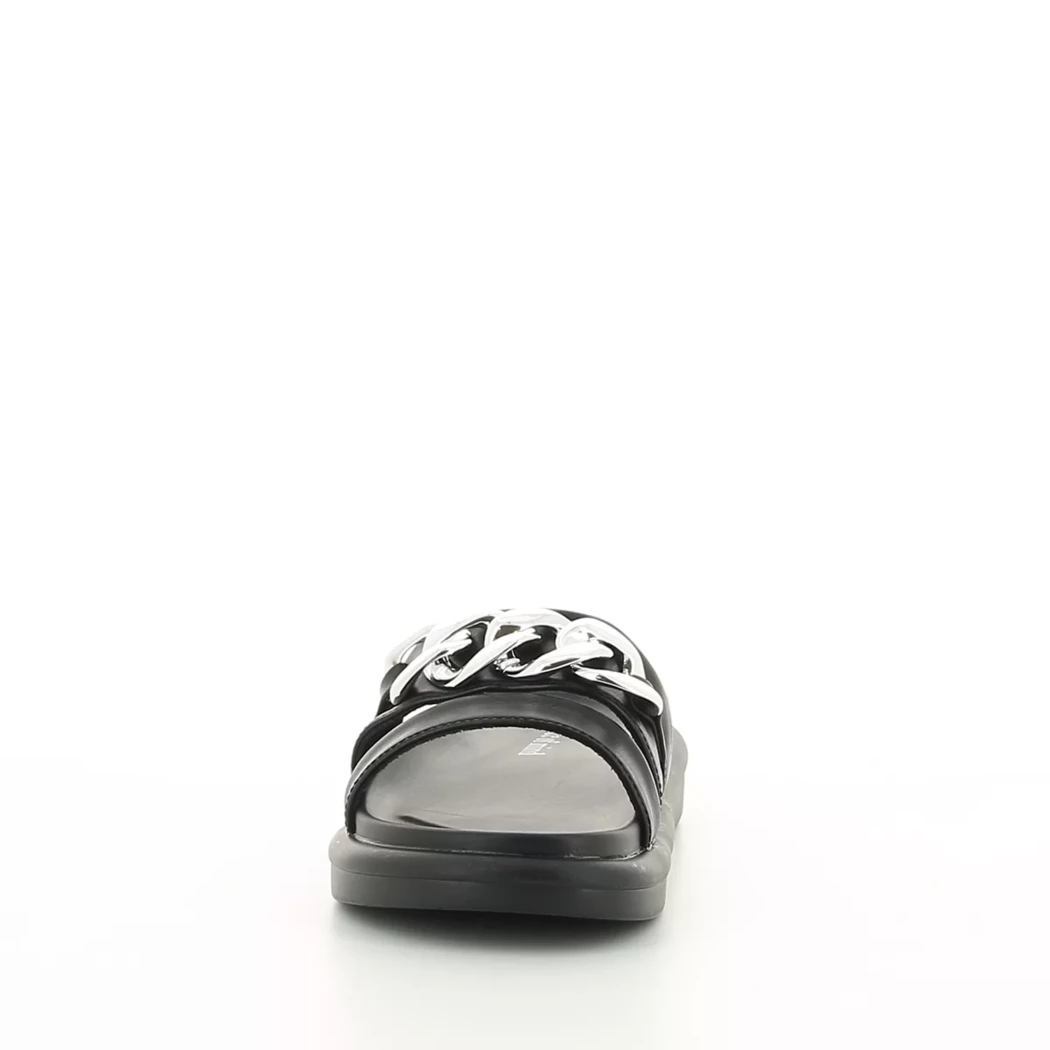 Image (5) de la chaussures Piece of mind - Mules et Sabots Noir en Cuir synthétique