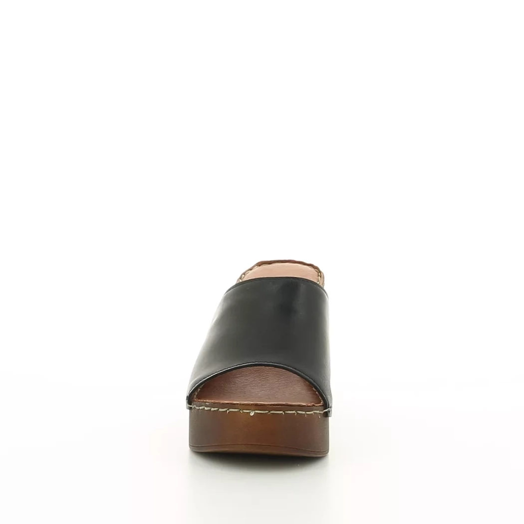 Image (5) de la chaussures Dozo - Mules et Sabots Noir en Cuir
