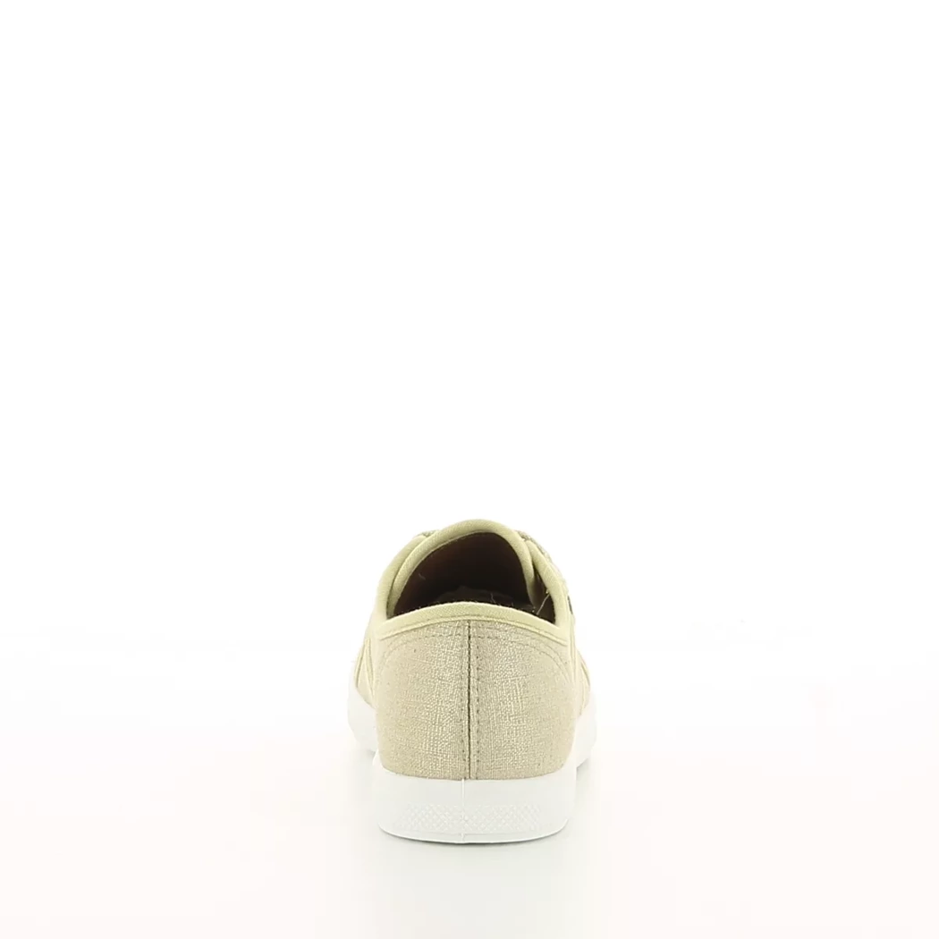 Image (3) de la chaussures Les Tropeziennes - Baskets Or / Bronze / Platine en Textile