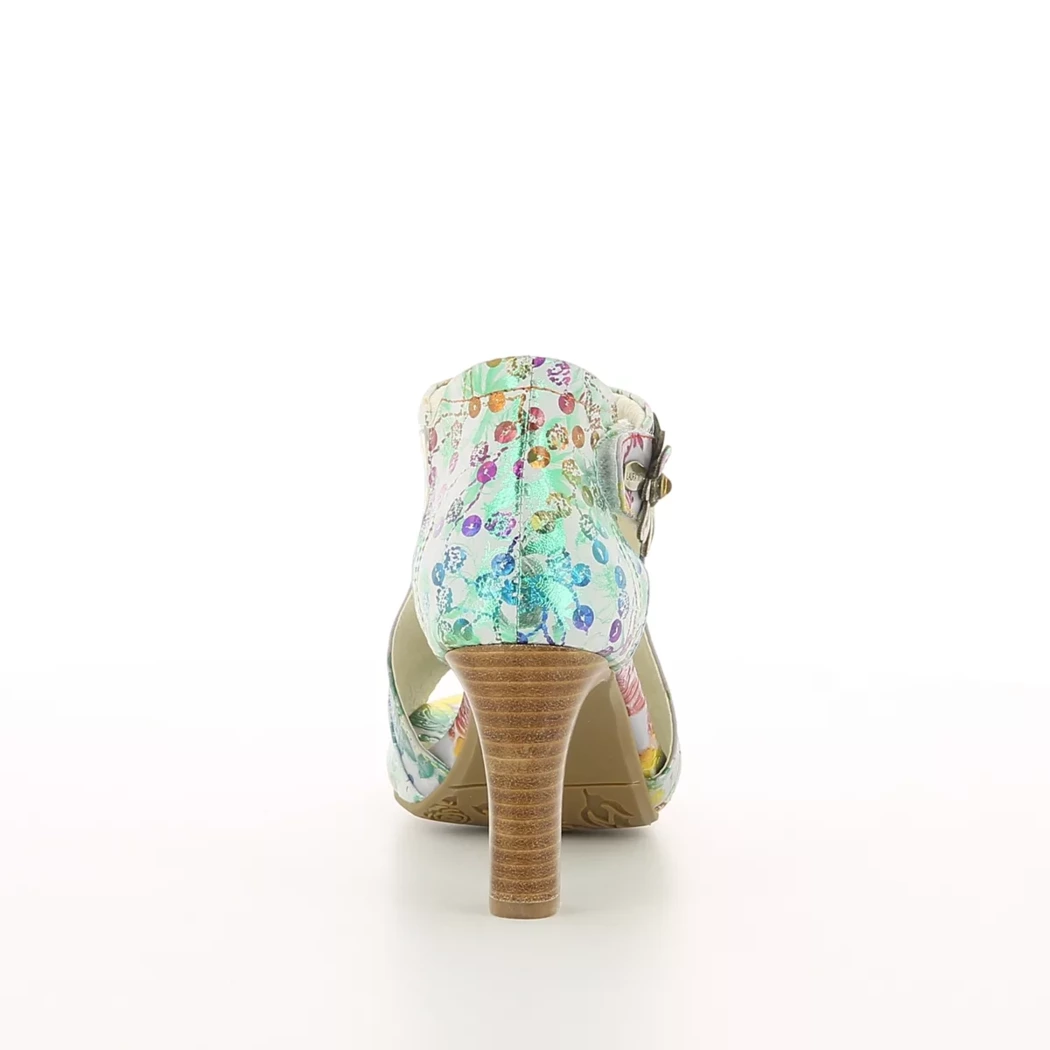 Image (3) de la chaussures Laura Vita - Sandales et Nu-Pieds Multicolore en Cuir