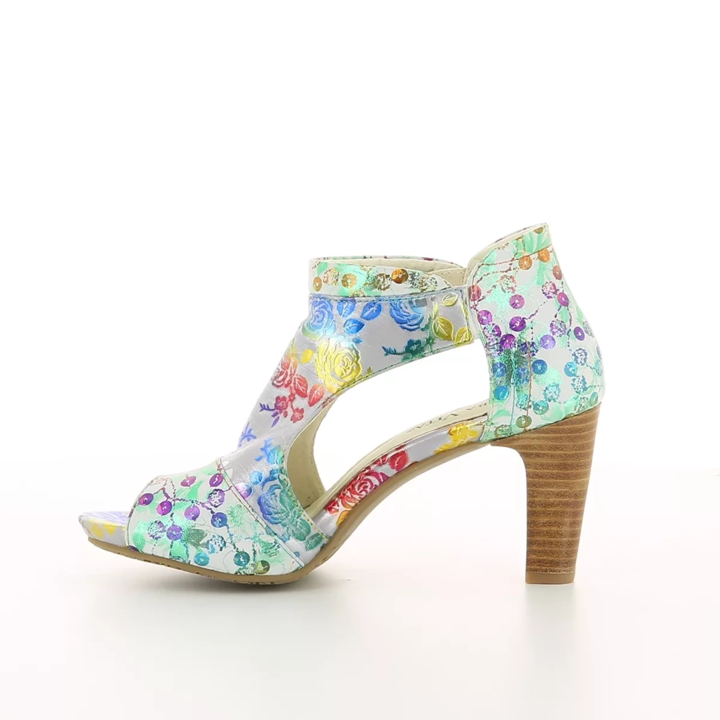 Image (4) de la chaussures Laura Vita - Sandales et Nu-Pieds Multicolore en Cuir