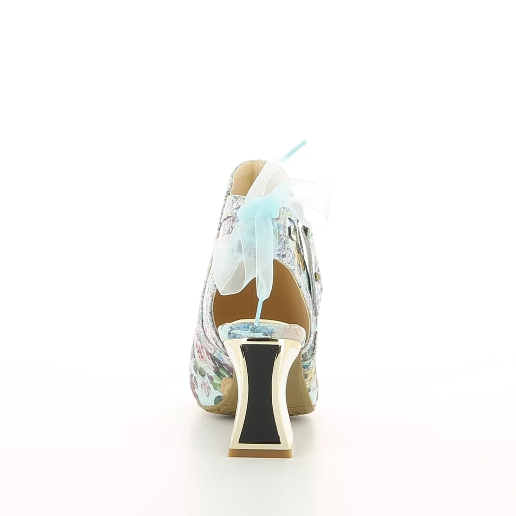 Image (3) de la chaussures Laura Vita - Sandales et Nu-Pieds Bleu en Cuir