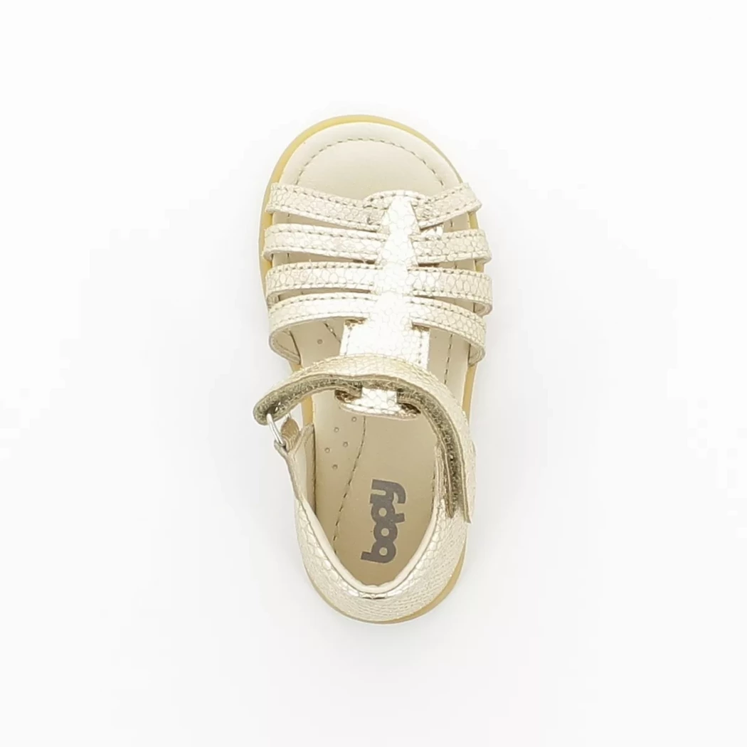Image (6) de la chaussures Bopy - Sandales et Nu-Pieds Or / Bronze / Platine en Cuir