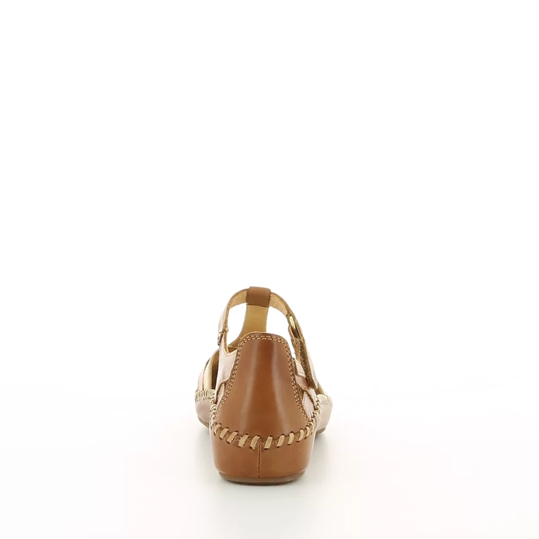 Image (3) de la chaussures Pikolinos - Ballerines Cuir naturel / Cognac en Cuir