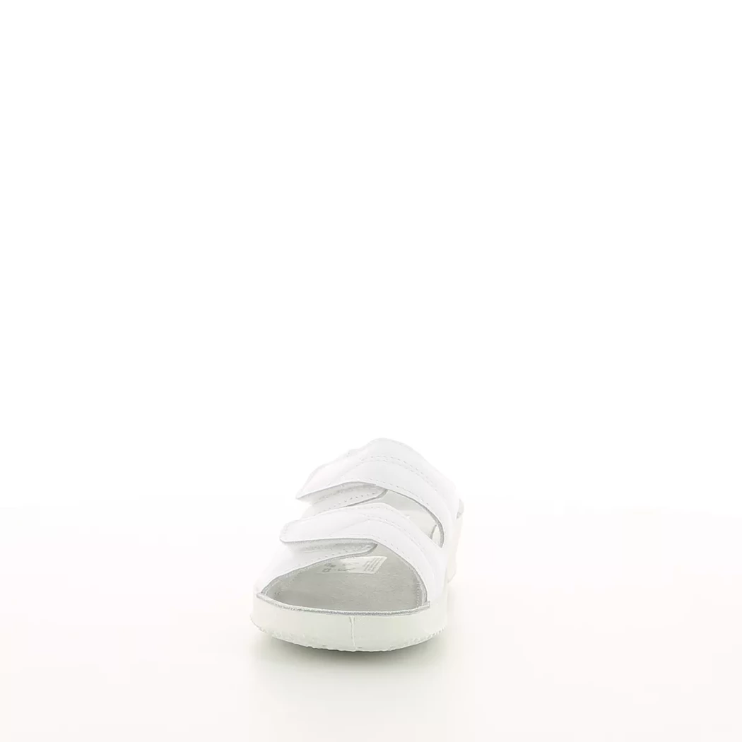Image (5) de la chaussures Rohde - Mules et Sabots Blanc en Cuir
