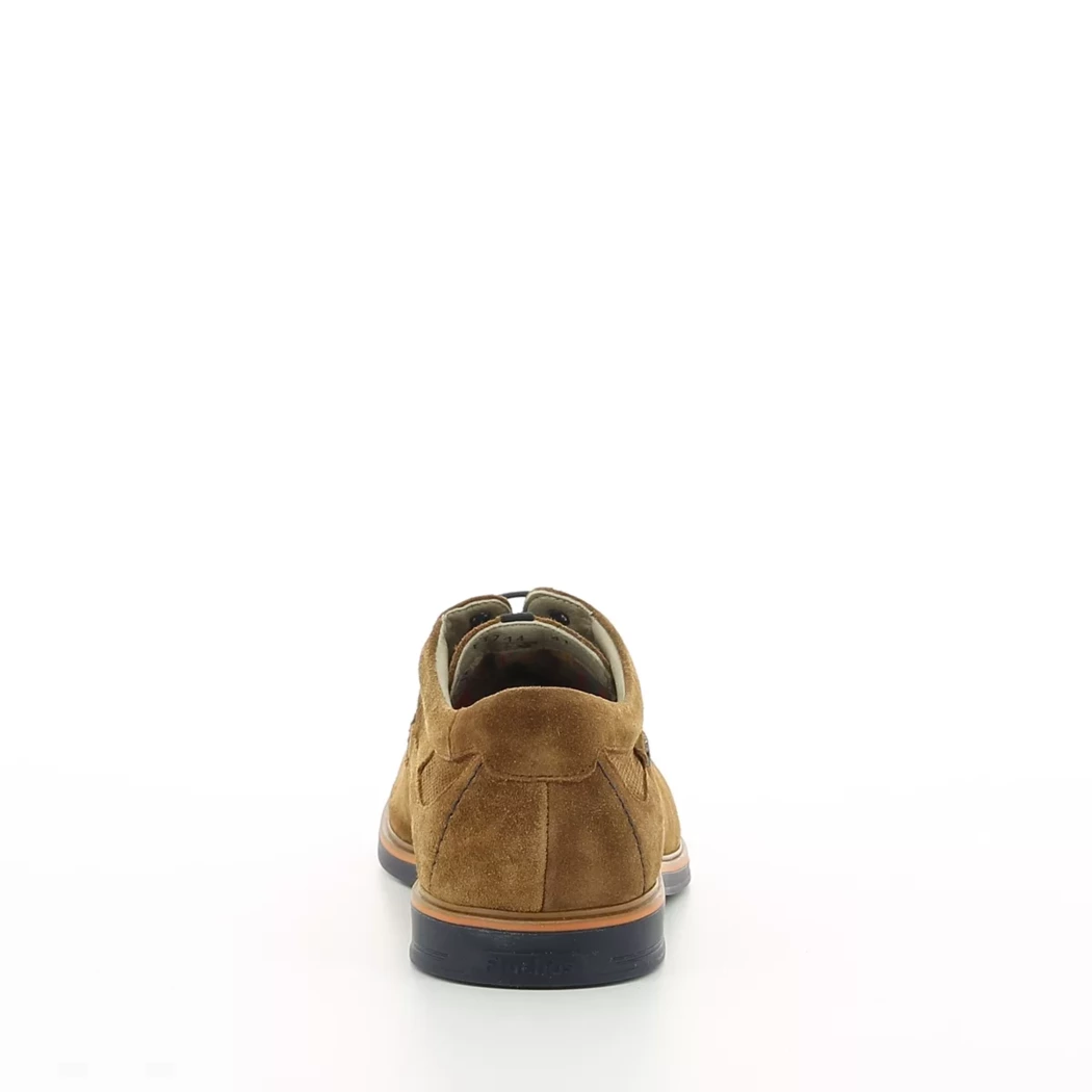 Image (3) de la chaussures Fluchos - Chaussures à lacets Cuir naturel / Cognac en Cuir nubuck