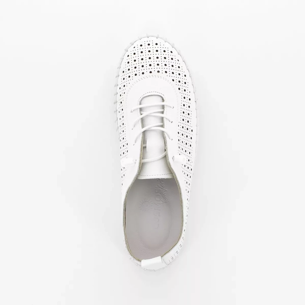 Image (6) de la chaussures Cosmos Comfort - Baskets Blanc en Cuir