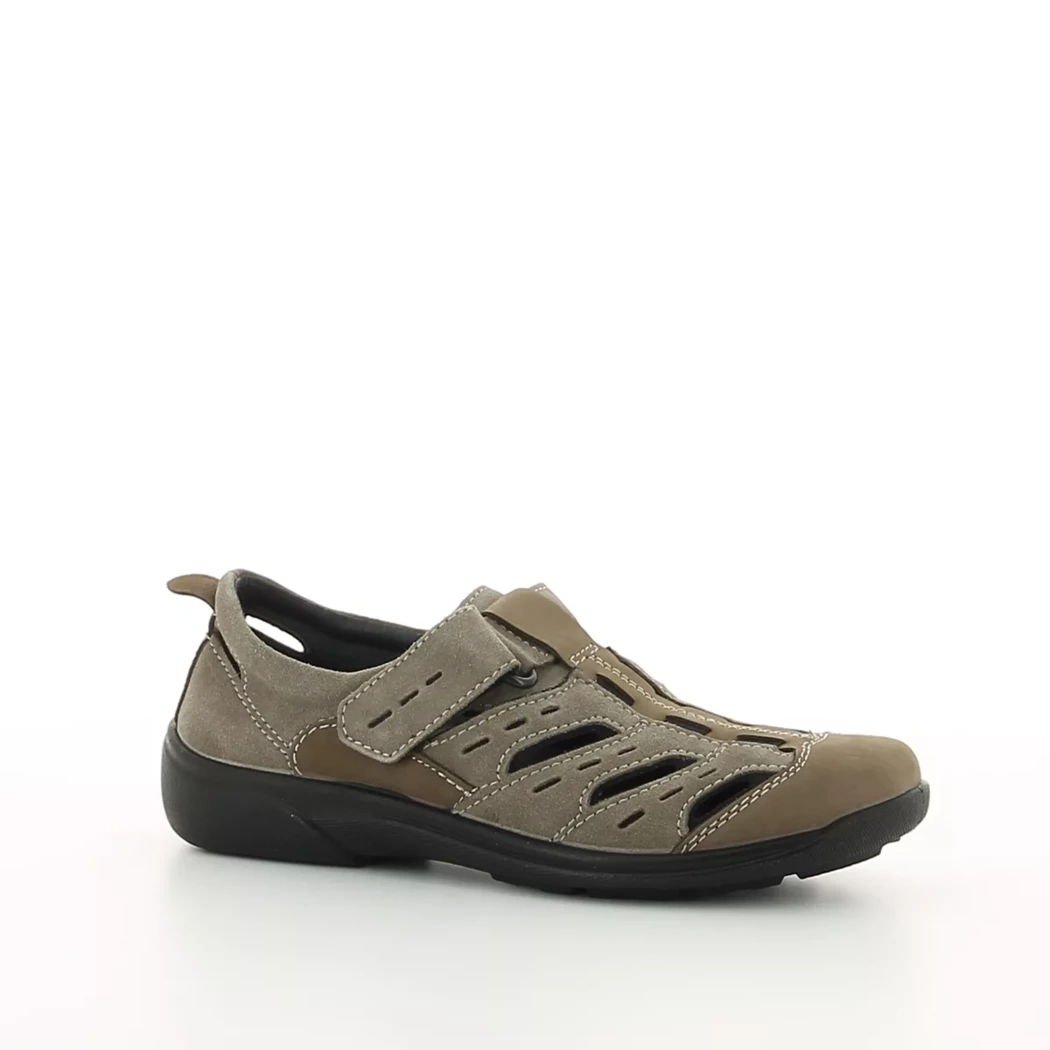 Image (1) de la chaussures Rohde - Sandales et Nu-Pieds Taupe en Cuir synthétique