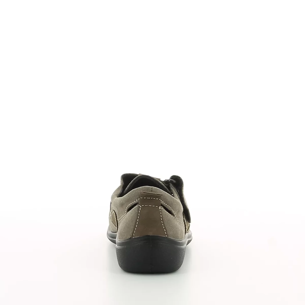 Image (3) de la chaussures Rohde - Sandales et Nu-Pieds Taupe en Cuir synthétique