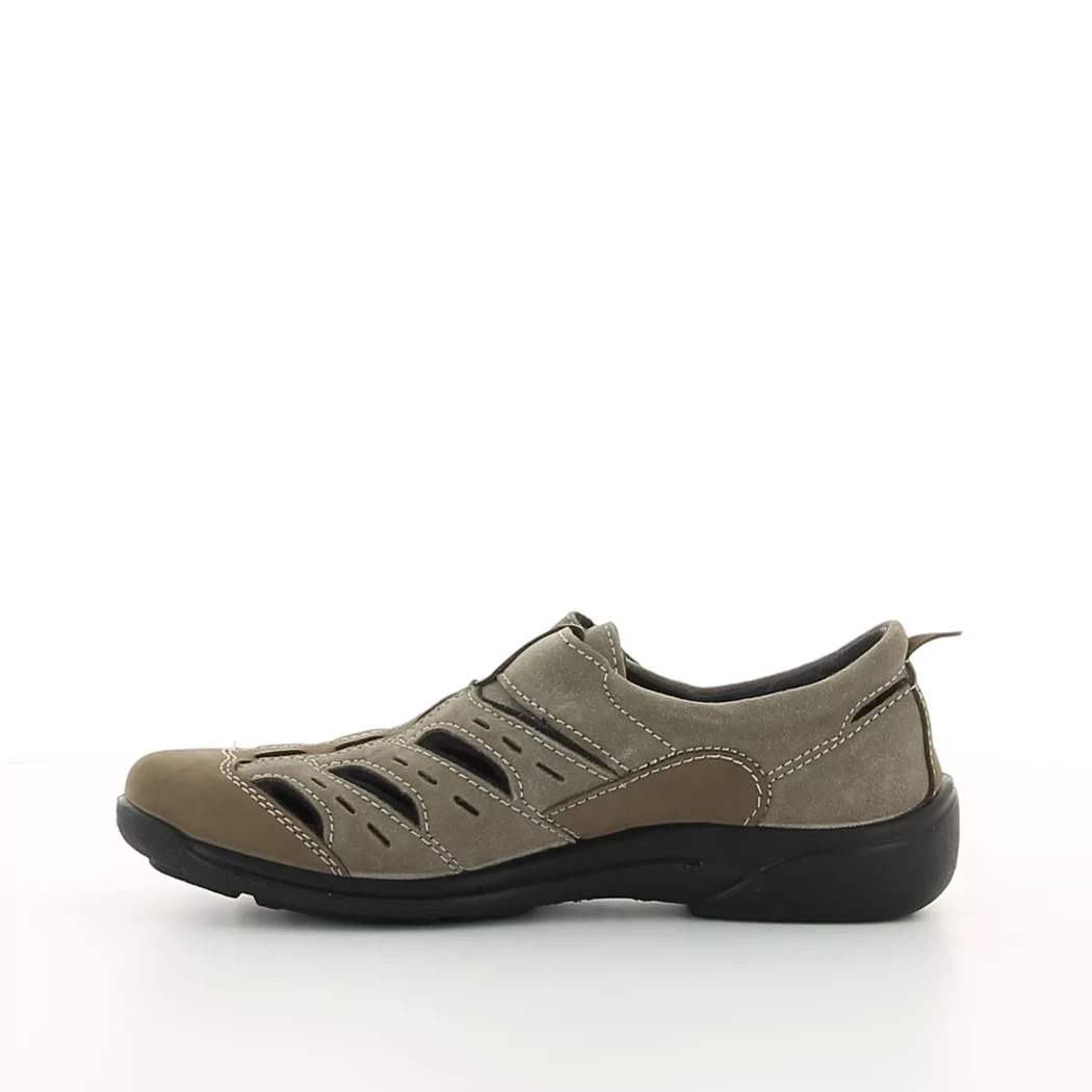 Image (4) de la chaussures Rohde - Sandales et Nu-Pieds Taupe en Cuir synthétique