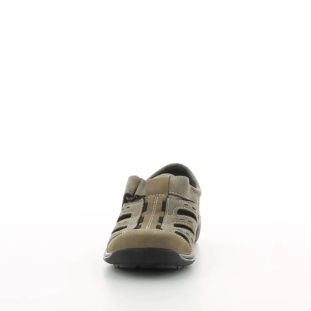 Image (5) de la chaussures Rohde - Sandales et Nu-Pieds Taupe en Cuir synthétique