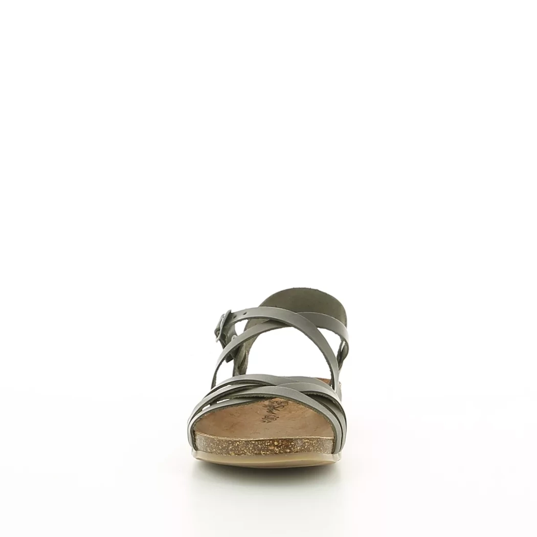 Image (5) de la chaussures Cosmos Comfort - Sandales et Nu-Pieds Vert en Cuir