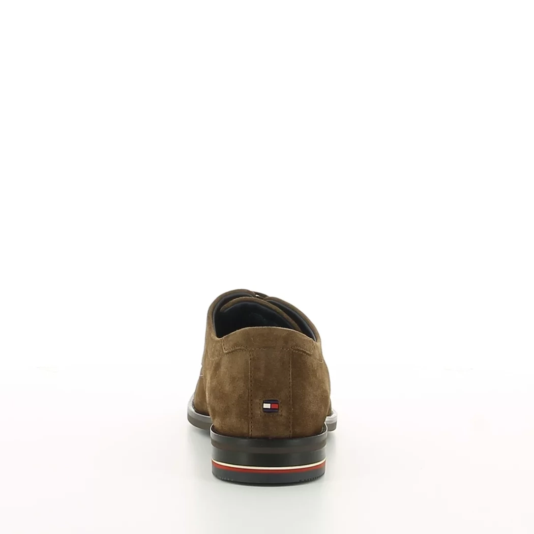 Image (3) de la chaussures Tommy Hilfiger - Chaussures à lacets Marron en Cuir nubuck