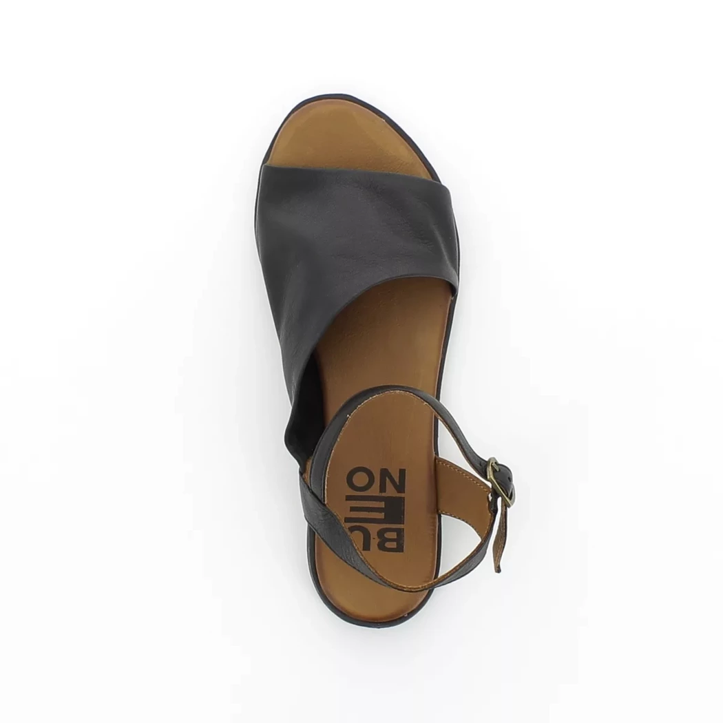 Image (6) de la chaussures Bueno - Sandales et Nu-Pieds Noir en Cuir