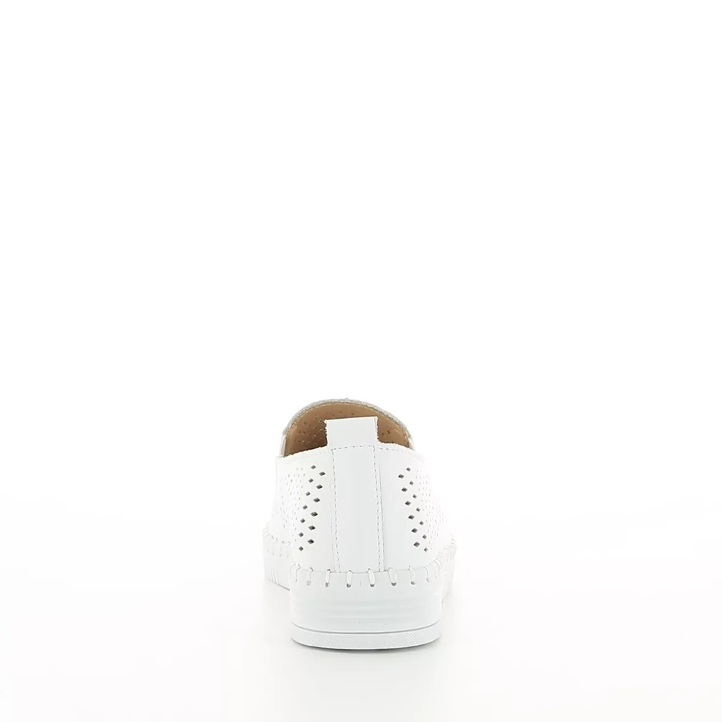 Image (3) de la chaussures Topway confort - Mocassins Blanc en Cuir