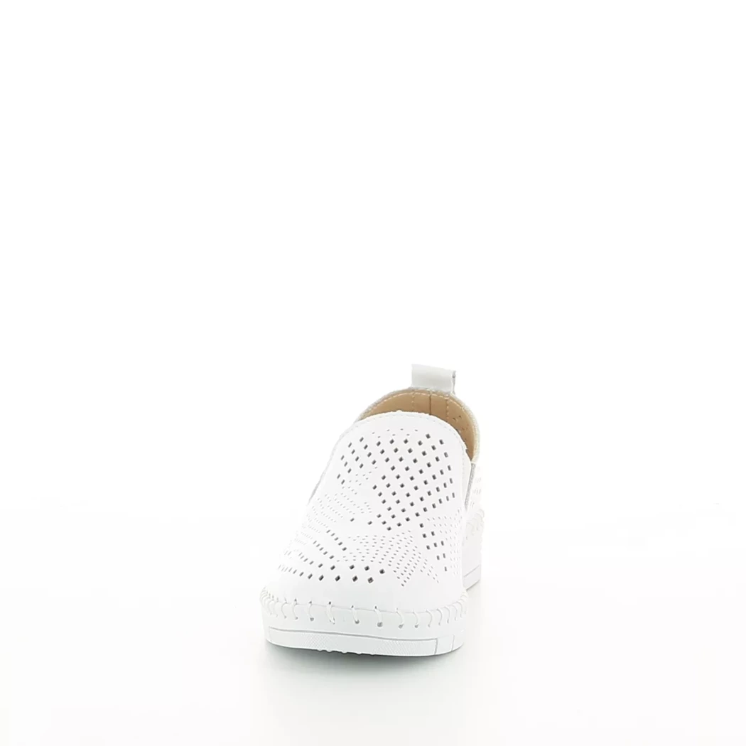 Image (5) de la chaussures Topway confort - Mocassins Blanc en Cuir