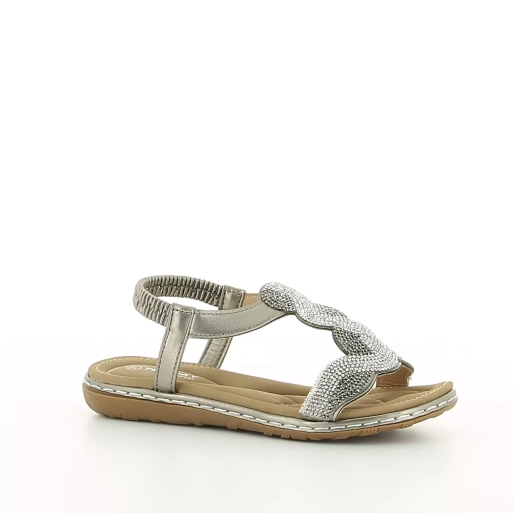 Image (1) de la chaussures Topway confort - Sandales et Nu-Pieds Or / Bronze / Platine en Cuir synthétique