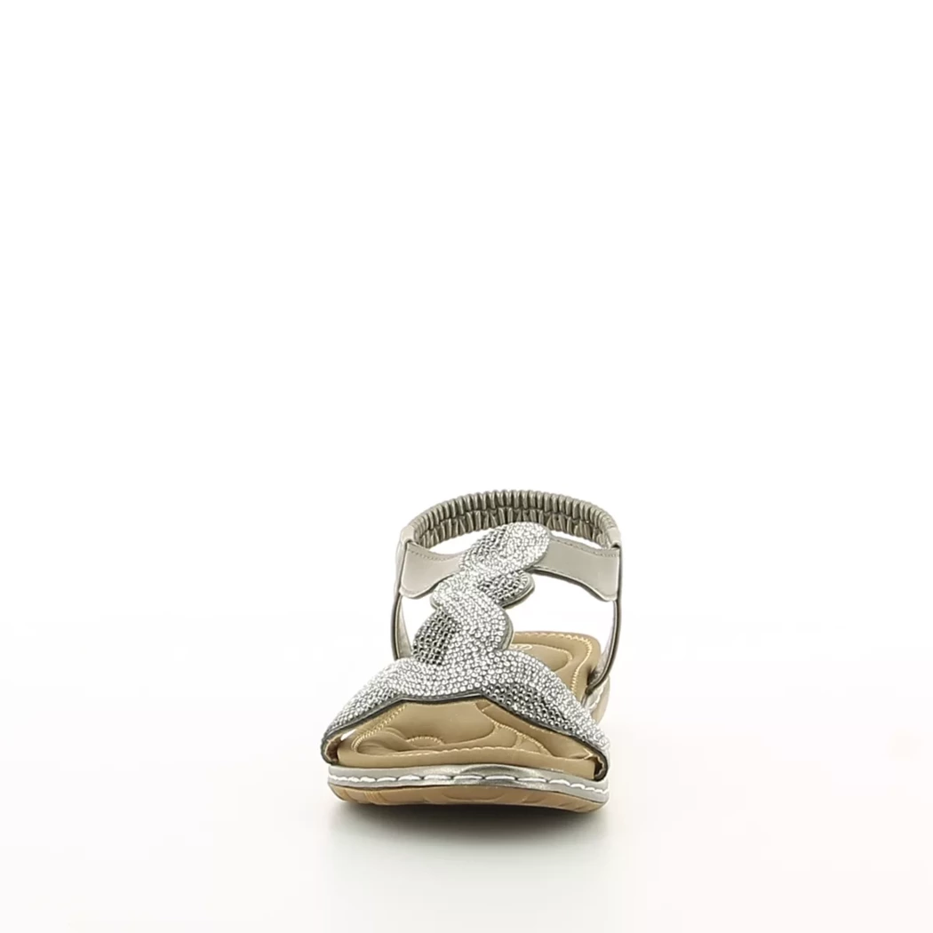 Image (5) de la chaussures Topway confort - Sandales et Nu-Pieds Or / Bronze / Platine en Cuir synthétique