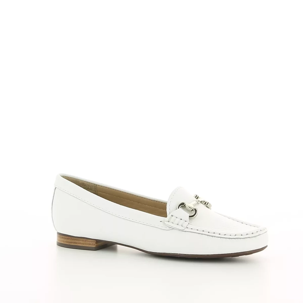 Image (1) de la chaussures Maria Lya - Mocassins Blanc en Cuir