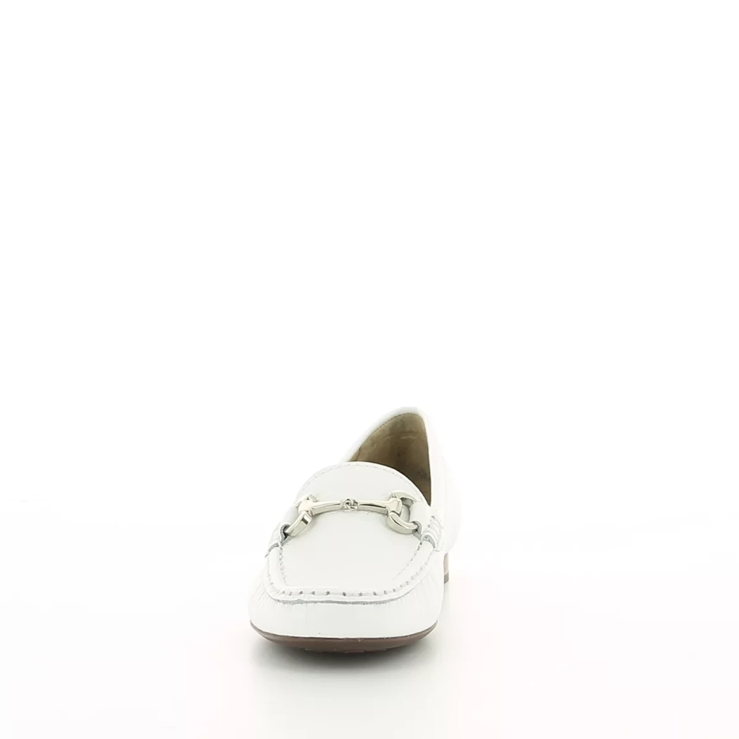 Image (5) de la chaussures Maria Lya - Mocassins Blanc en Cuir