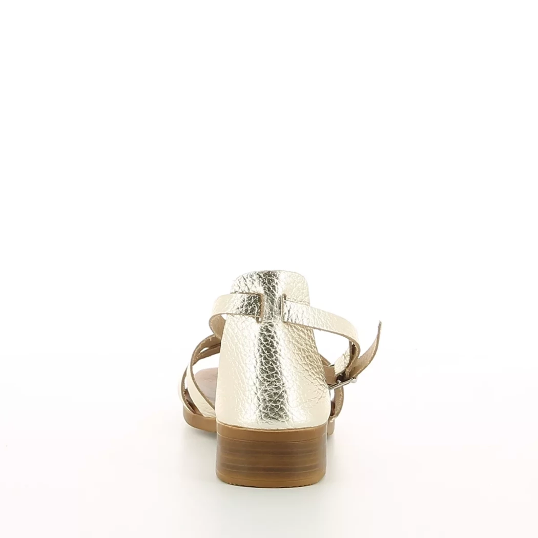 Image (3) de la chaussures Oh! My Sandals - Sandales et Nu-Pieds Or / Bronze / Platine en Cuir