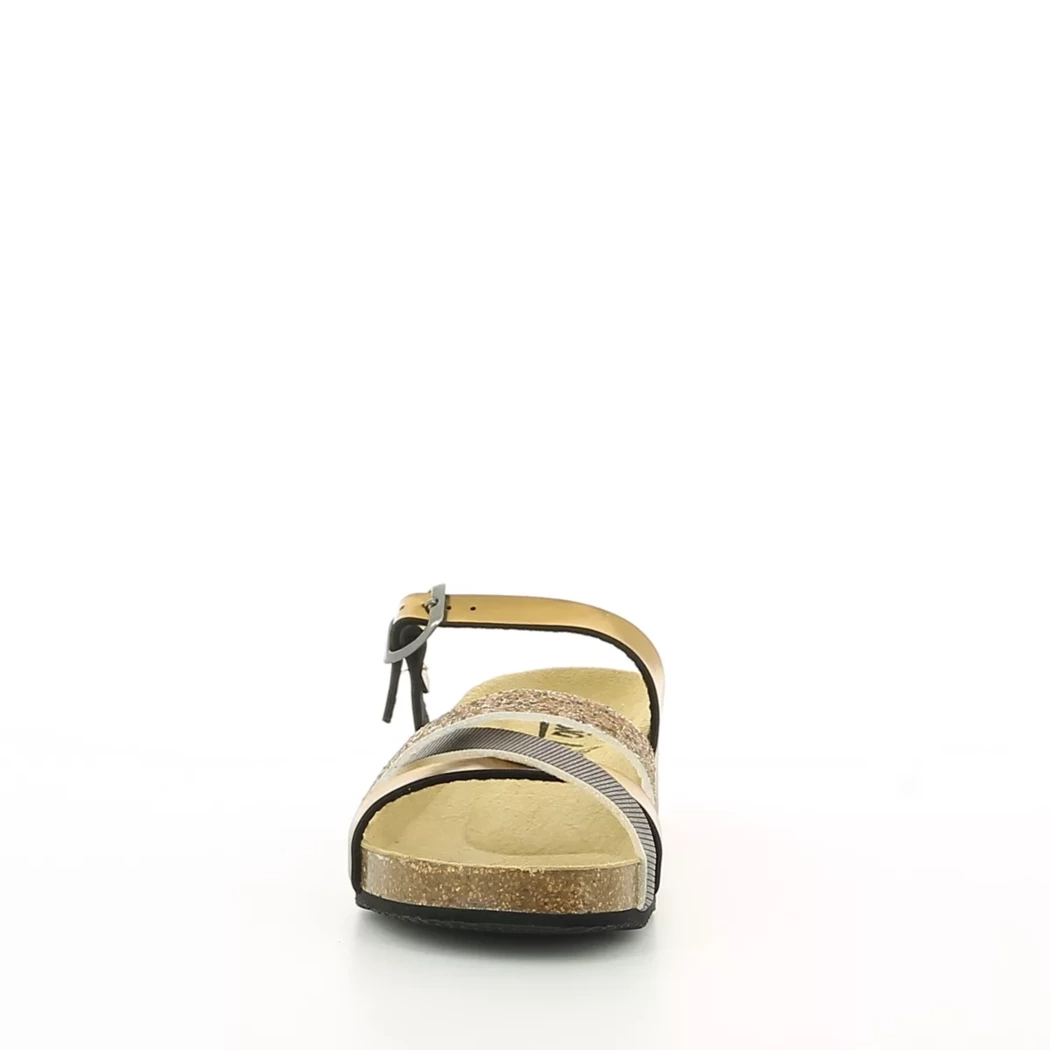 Image (5) de la chaussures Big Leaf - Mules et Sabots Or / Bronze / Platine en Multi-Matières