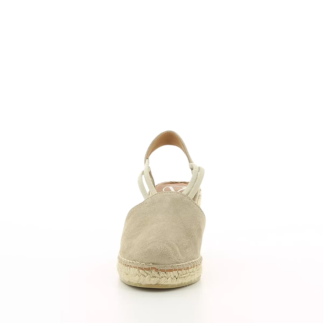 Image (5) de la chaussures Viguera - Escarpins Taupe en Cuir nubuck